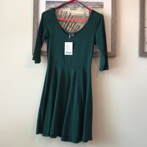 Green dress
